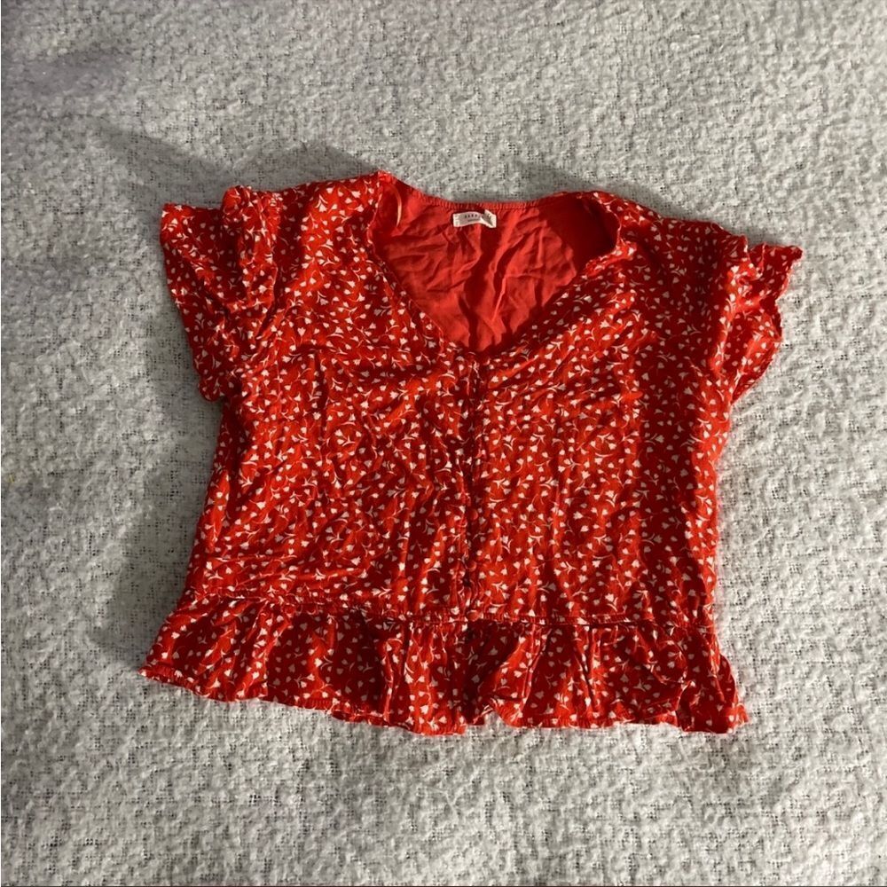 Harper heritage medium crop top blouse